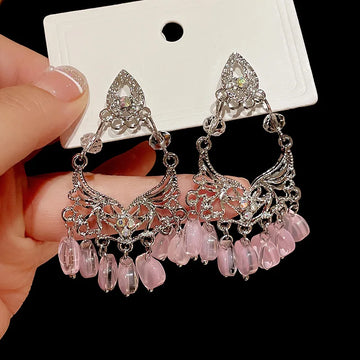 DAIIIBABYYY  -  Love resin earrings European and American fashion luxury earrings